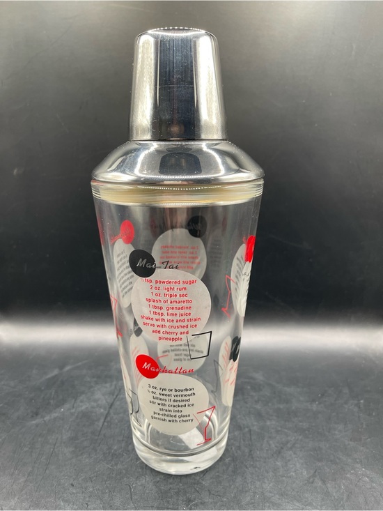 Other - Vintage Mid-Century Modern (MCM) (1950-1960) Glass Cocktail Shaker